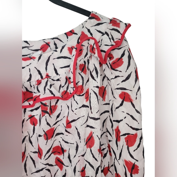 OSCAR DE LA RENTA SPORT blouse, size 14 - Picture 2 of 6